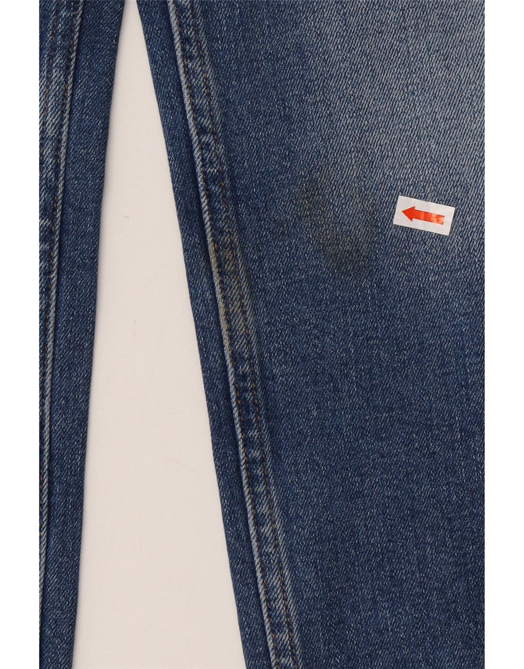 TOMMY HILFIGER Jean Droit Denton Homme W34 L34 Bleu Coton