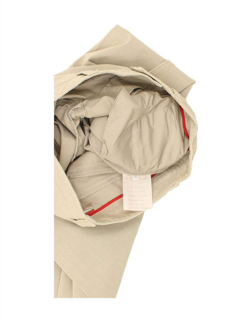 PRADA Womens Straight Chino Trousers EU 40 Medium W30 L30 Beige Cotton Vintage Prada and Second-Hand Prada from Messina Hembry 