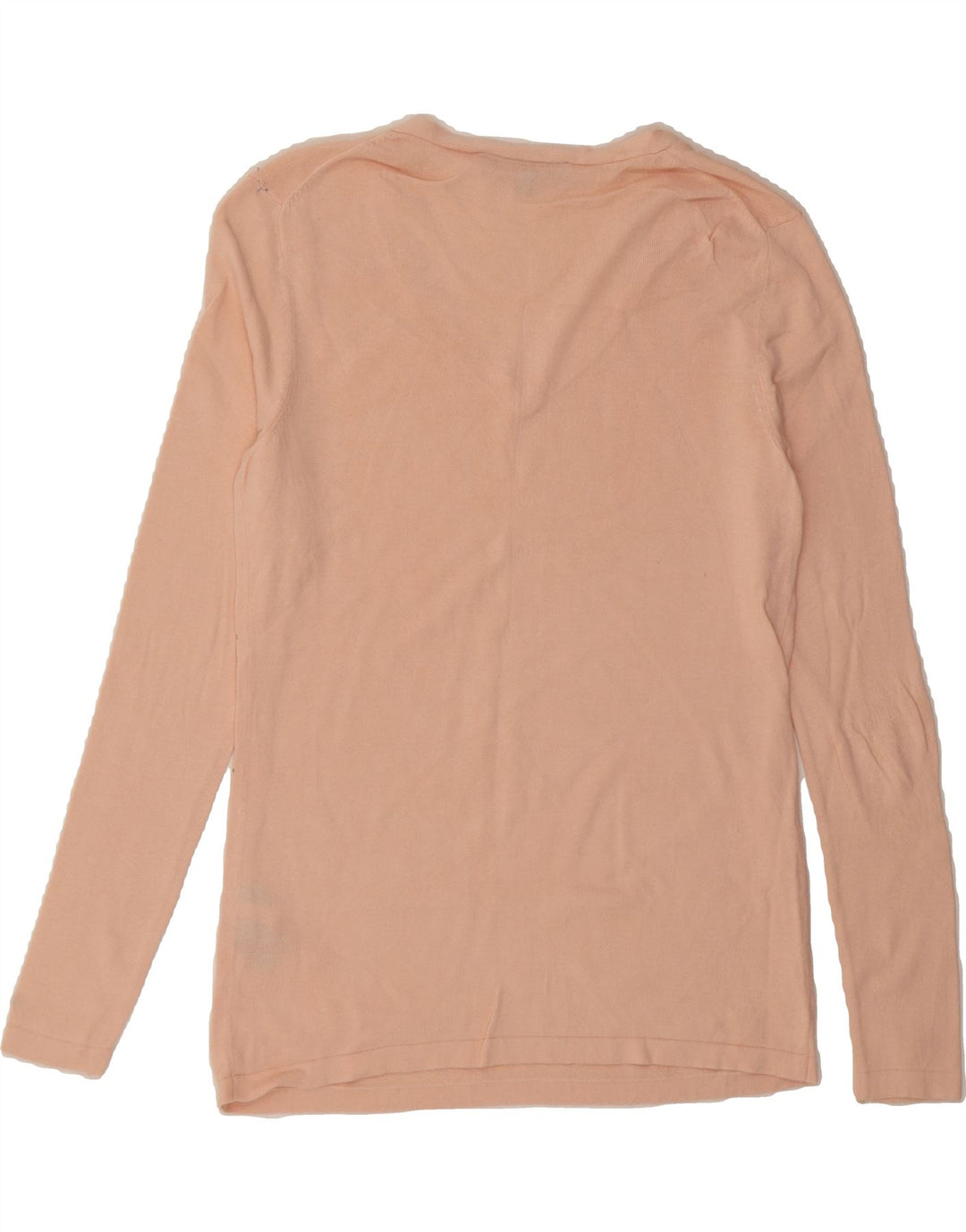 TOMMY HILFIGER Womens V-Neck Jumper Sweater UK 14 Medium Pink Vintage Tommy Hilfiger and Second-Hand Tommy Hilfiger from Messina Hembry 