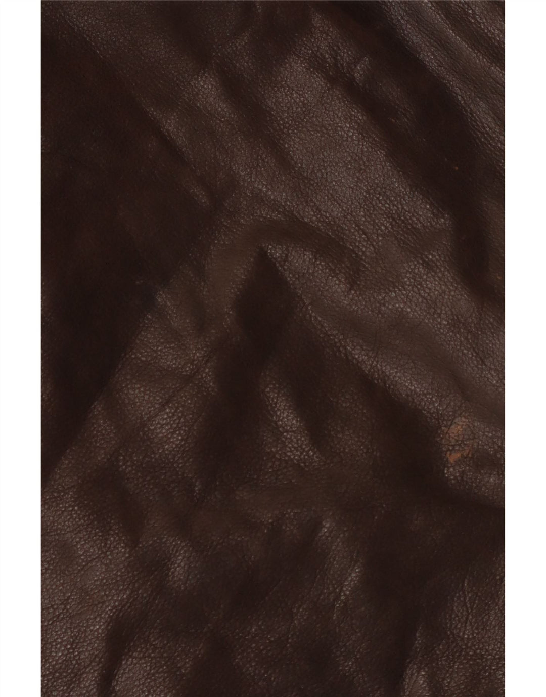 veste en cuir homme vintage IT 50 Grand cuir marron