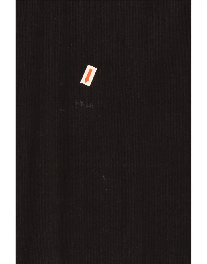 Zara Robe moulante sans manches pour femme UK 12 Noir moyen