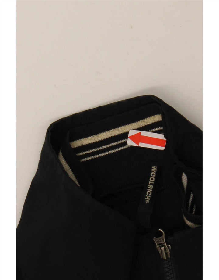 Woolrich Veste de survêtement pour homme XL en nylon bleu marine