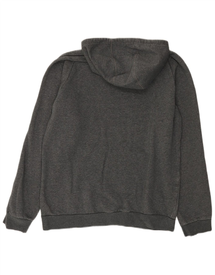 ADIDAS Pull à capuche pour homme Large Gris Coton