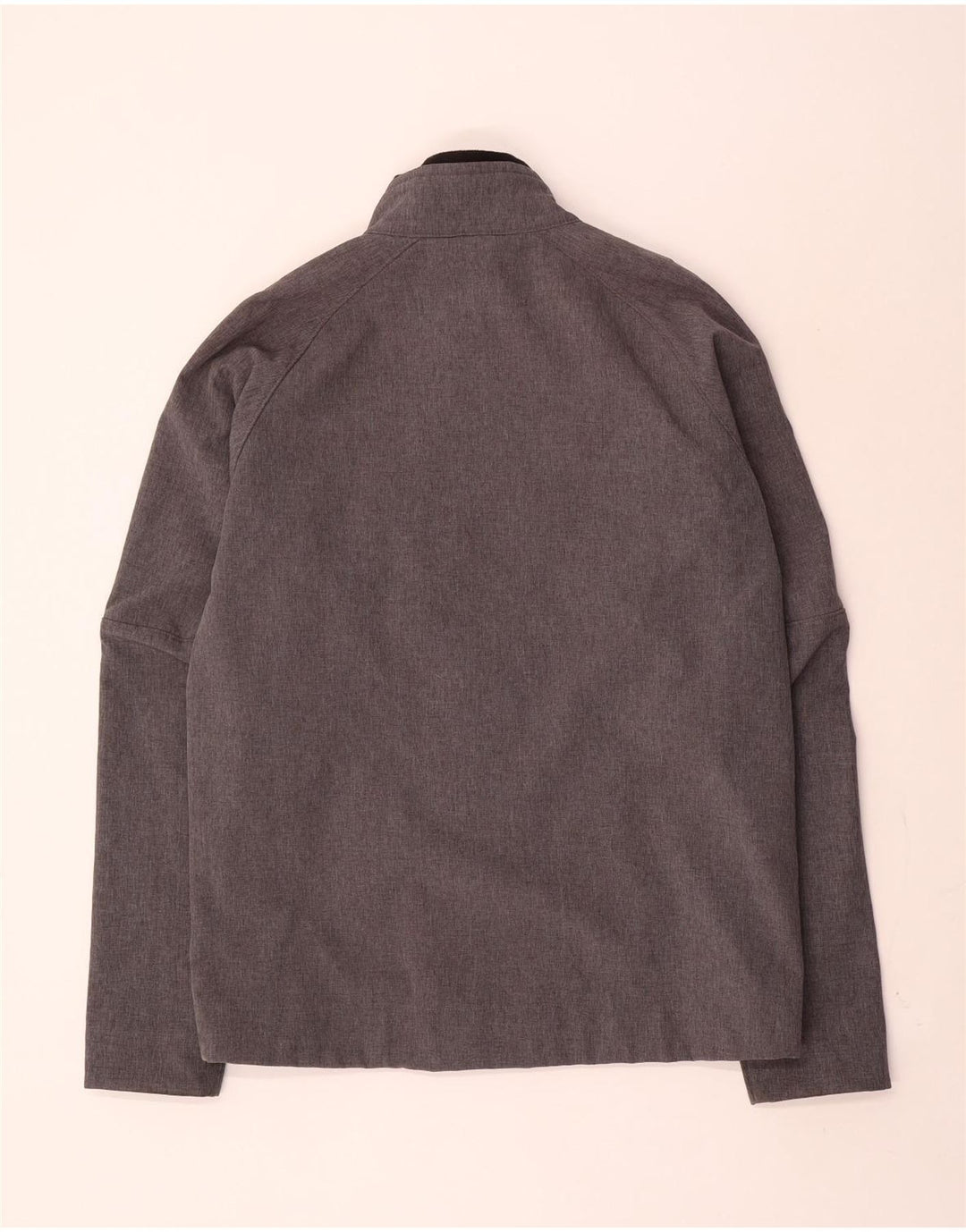 Hummel Veste coupe-vent graphique pour homme UK 40 Large Gris Polyester