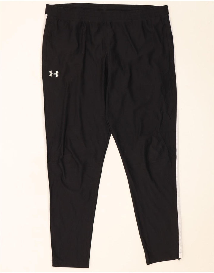 Under Armour Pantalon de Survêtement 2XL Homme Noir Colourblock