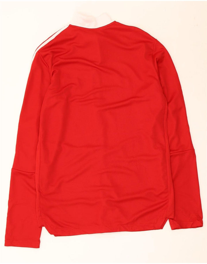 Adidas Homme Aeroready Survêtement Top Veste Rouge Moyen Polyester