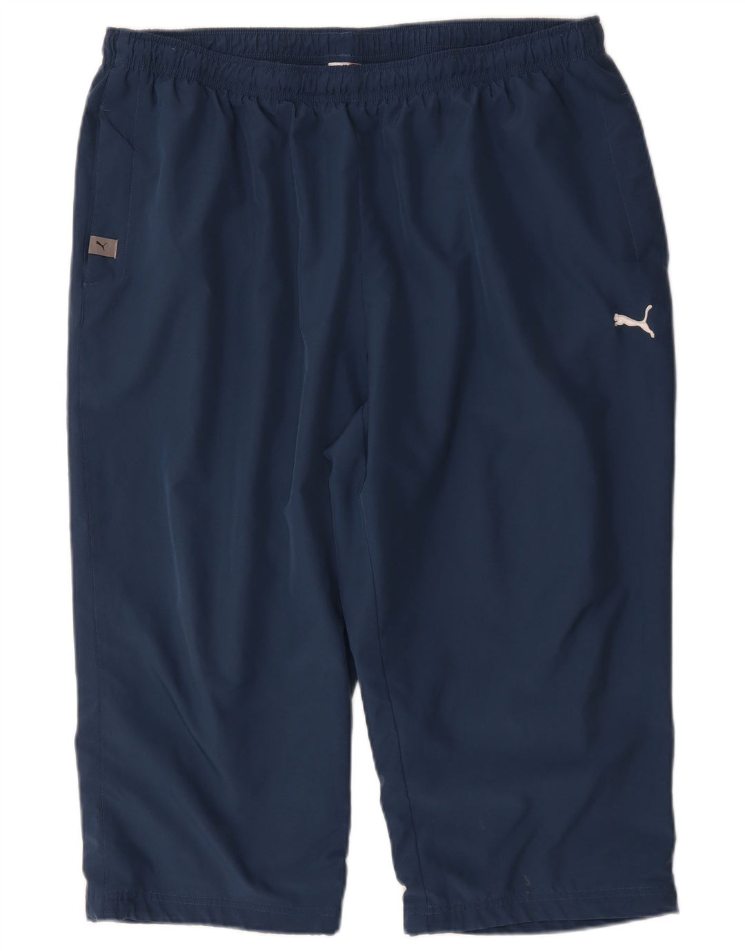 Puma Pantalon de survêtement Graphic Capri pour homme 2XL Bleu marine Polyester