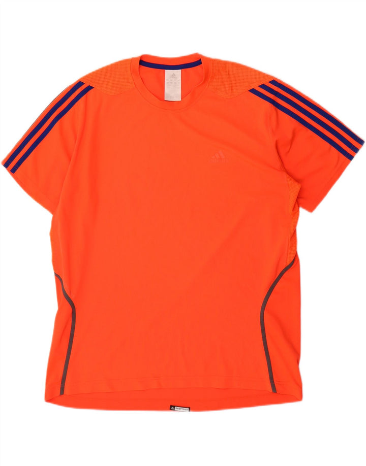 ADIDAS T-Shirt Homme Haut Large Orange Polyester