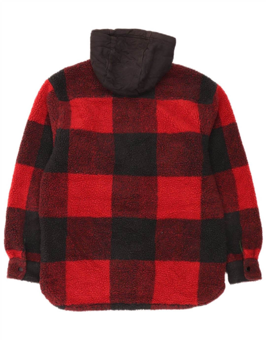 Levi's Chemise à Capuche Lumberjack Flannel Homme Rouge Petit Carreau