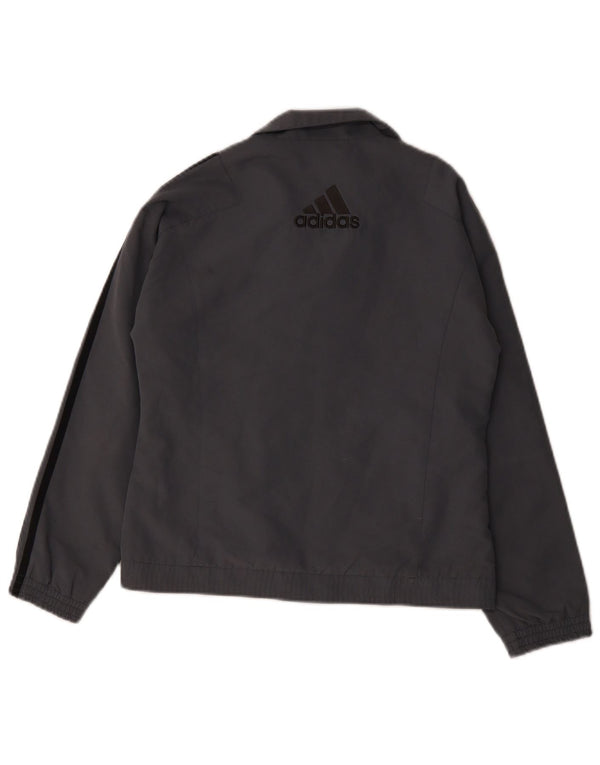 Veste de survêtement Adidas Garçon 11-12 ans Gris Polyester