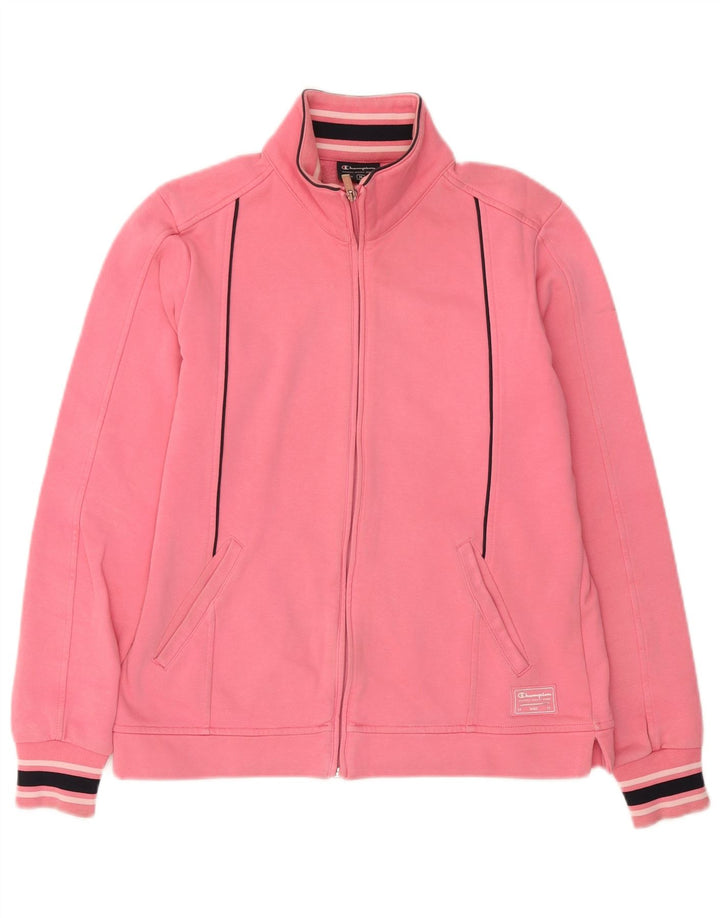 Champion Veste de survêtement Easy Fit pour femme UK 14 Rose moyen