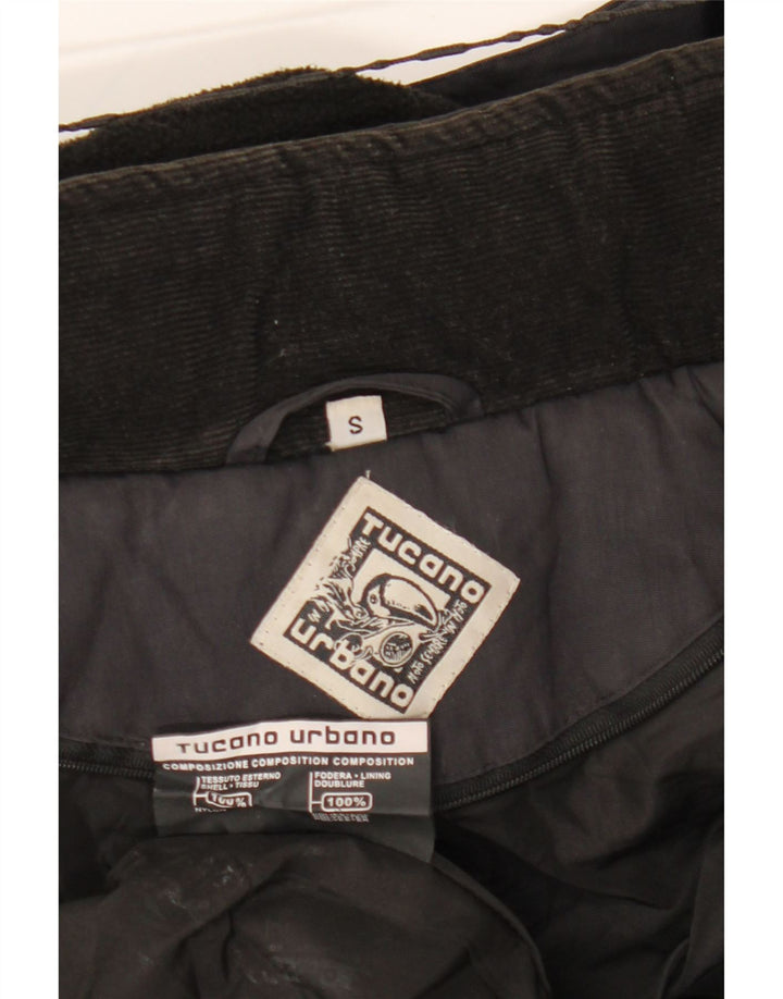 TUCANO URBANO Veste Parka à capuche pour femme UK 10 Small Noir Polyester