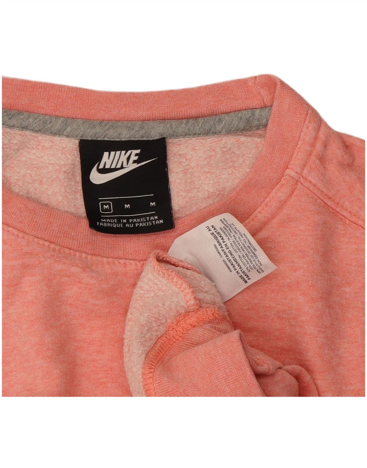 Nike Sweat-shirt pour femme en coton rose moyen UK 14
