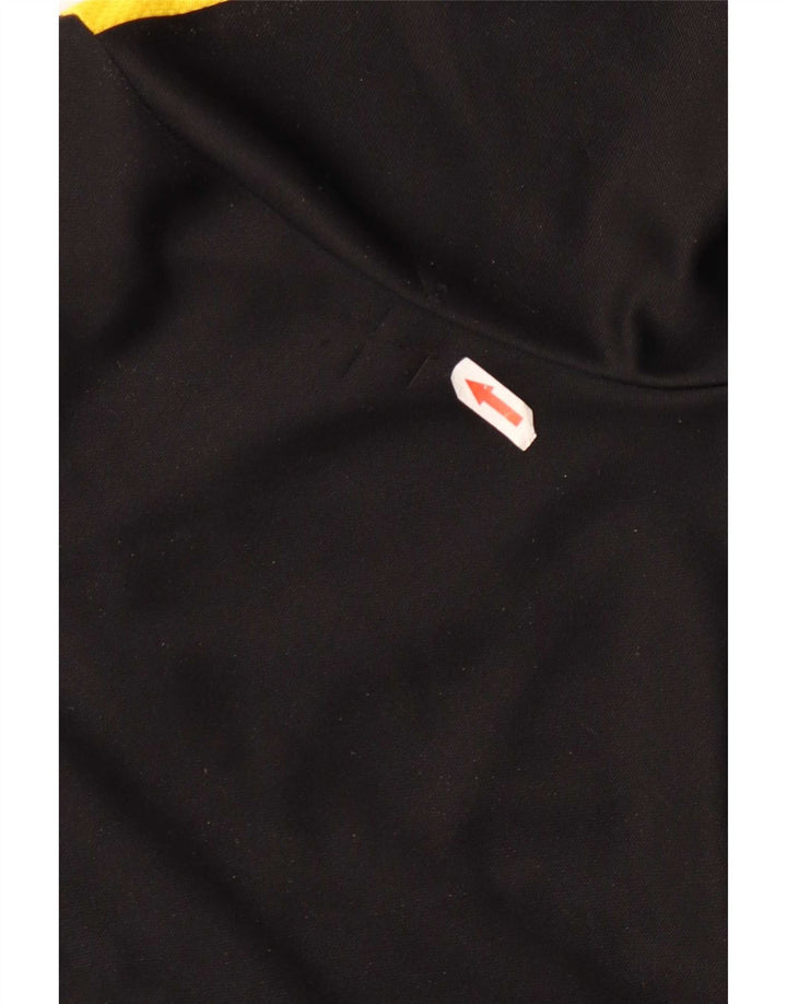 Kappa Veste de Survêtement Homme Noir Moyen Polyester Colorblock