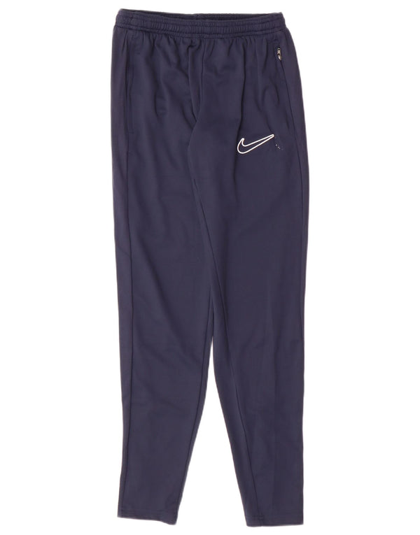 Pantalon de survêtement Nike Dri Fit pour hommes, petit, bleu marine, polyester