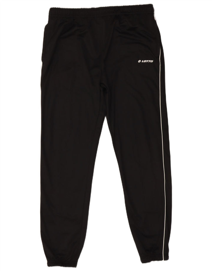 Lotto Pantalon de survêtement pour homme Joggers 2XL Noir Polyester