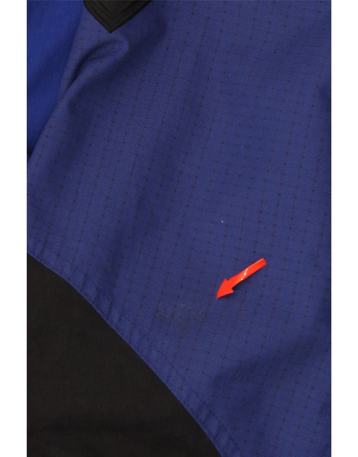 Helly Hansen Veste de pluie graphique pour homme UK 40 Large Bleu Colorblock Nylon