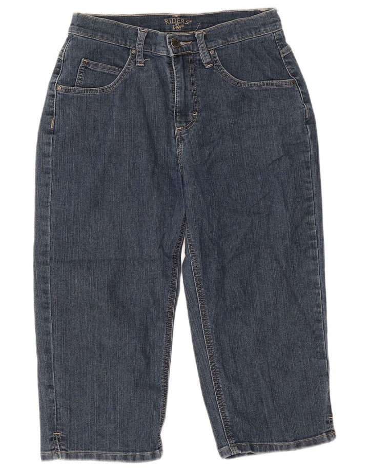 LEE Jeans Capri Riders pour femme US 8 Medium W30 L18 Bleu Coton