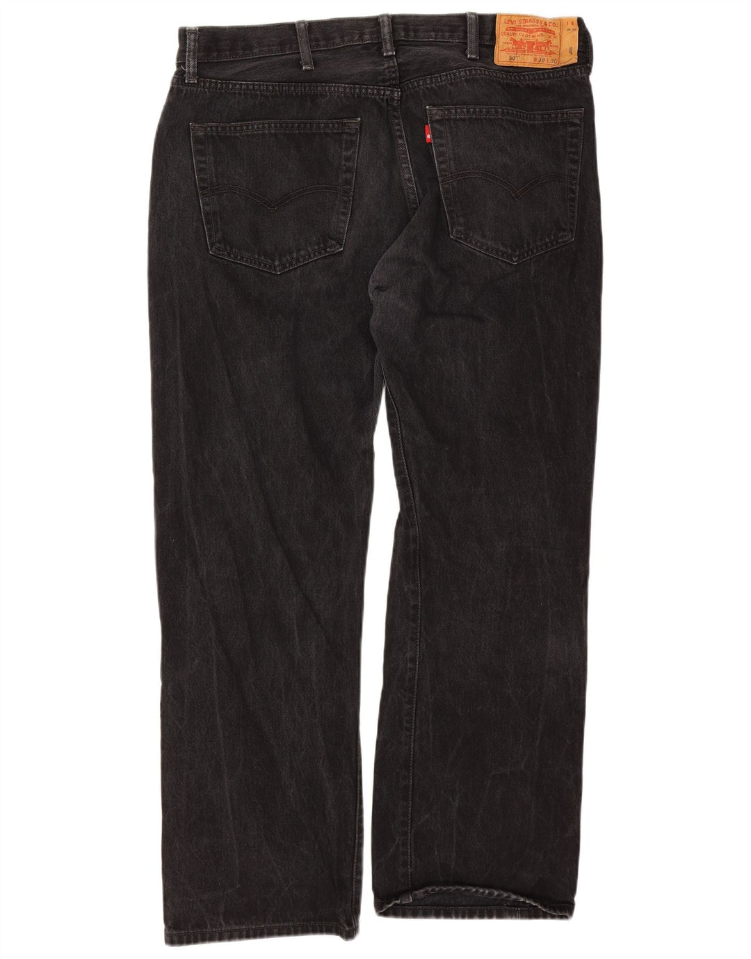 Levi's Jean Droit 501 Homme Noir W38 L30 Coton