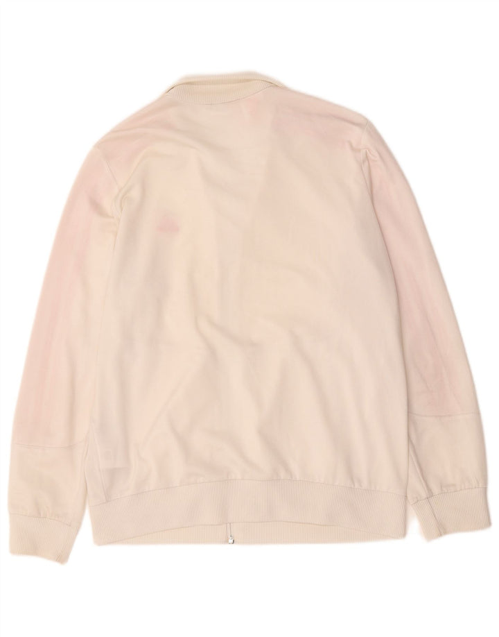 Veste de survêtement Adidas Fille 13-14 ans Blanc Polyester