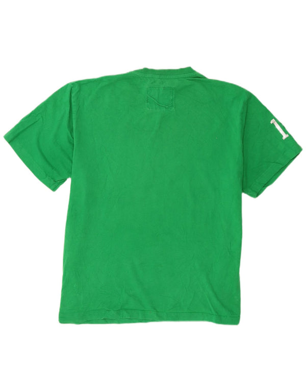 Champion T-Shirt Graphique Homme 2XL Vert Coton
