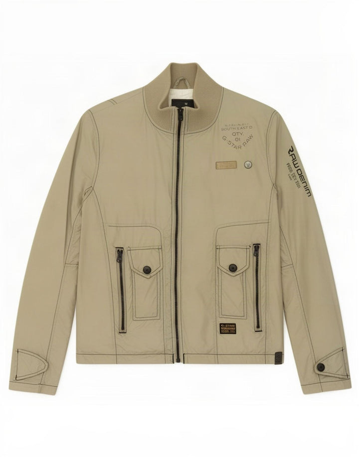 G-Star Veste utilitaire graphique pour femme UK 38 Beige moyen Polyamide