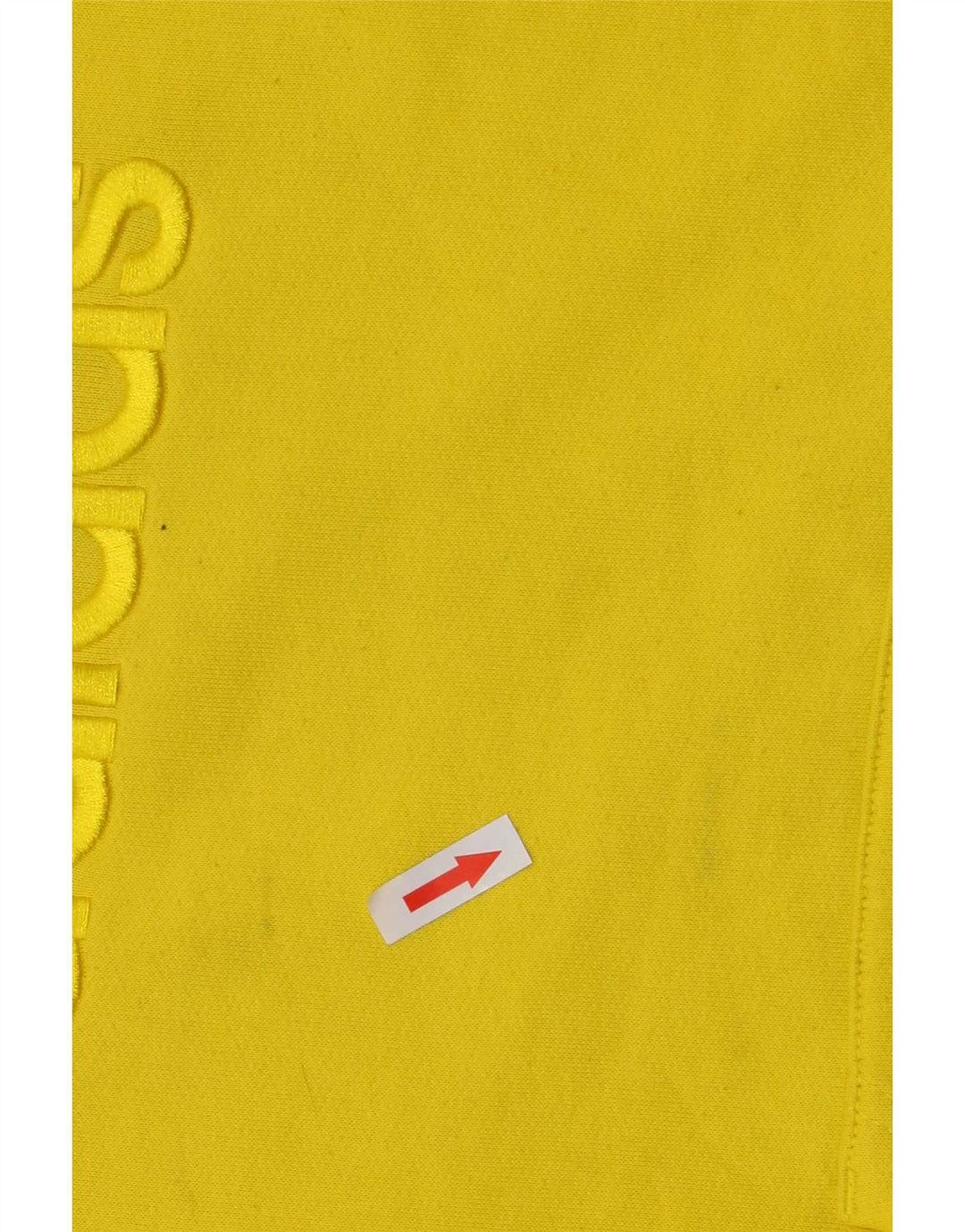 Adidas Pull à capuche graphique pour homme Jaune moyen Polyester