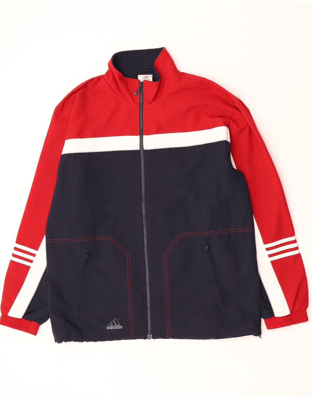 Adidas Veste de survêtement pour homme UK 40/42 Medium Multicolore Colourblock