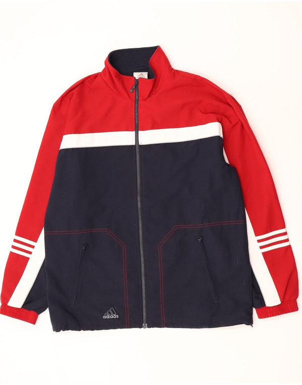 Adidas Veste de survêtement pour homme UK 40/42 Medium Multicolore Colourblock