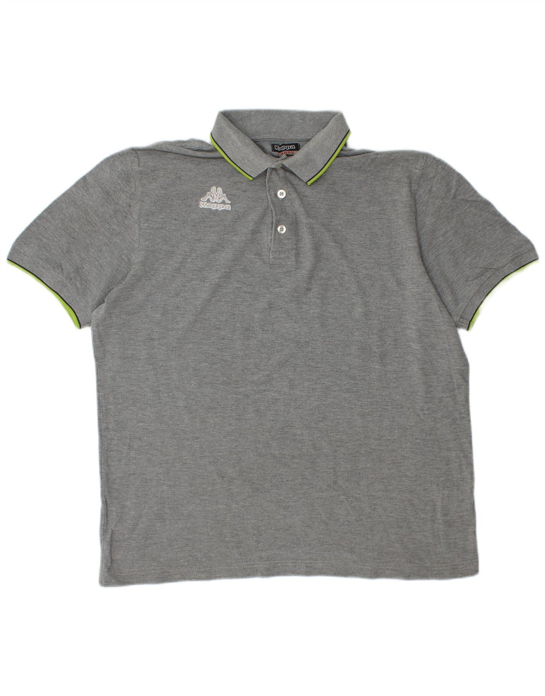 Kappa Polo Homme Grand Gris Coton