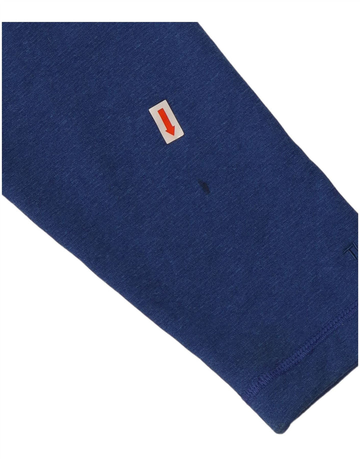 Rab Pull à capuche zippé pour femme UK 16 Large Bleu Polyester