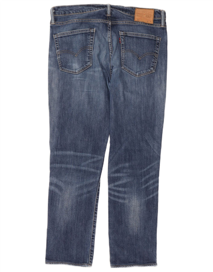 Levi's Jean Slim 511 Homme W34 L28 Bleu Coton
