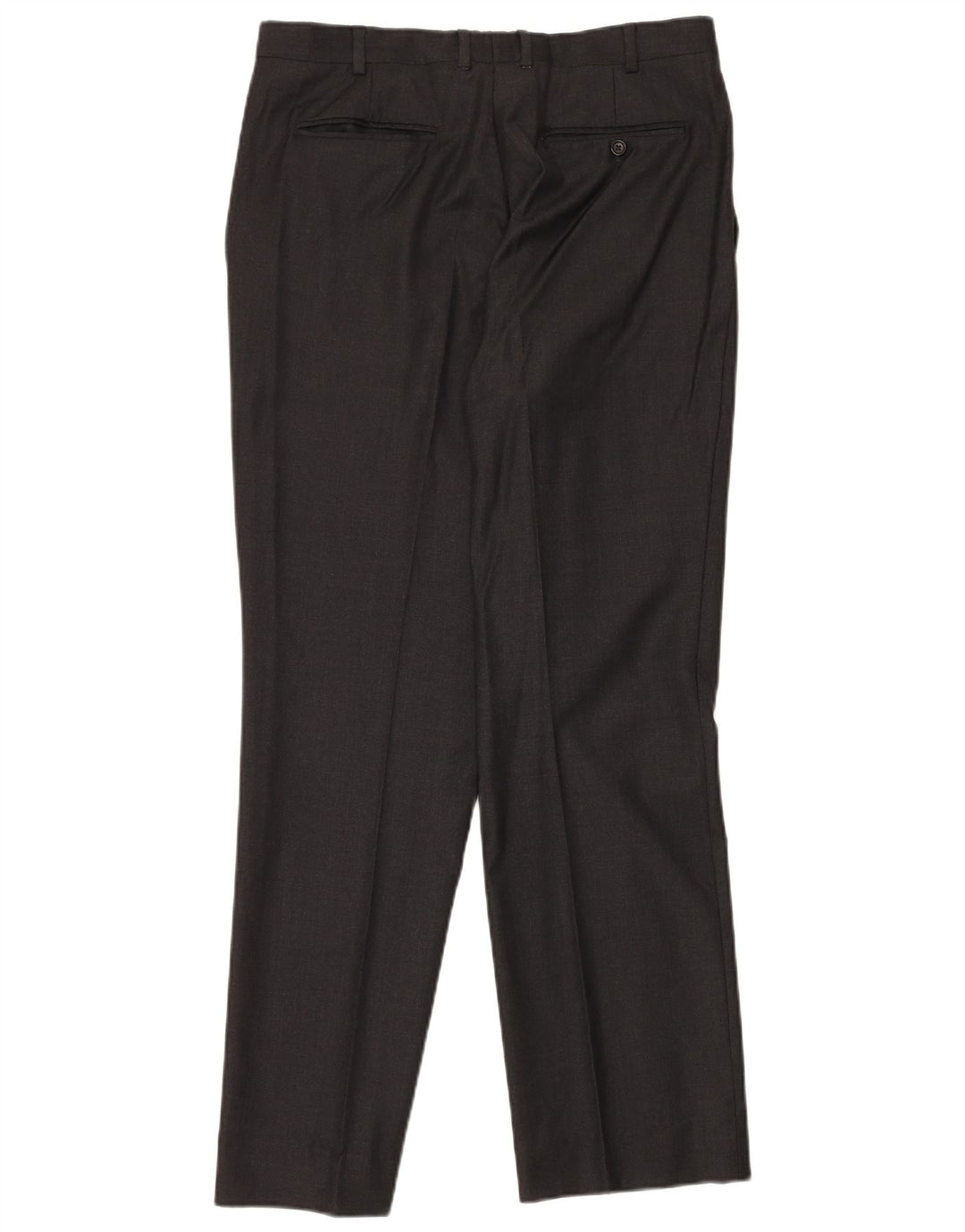 AQUASCUTUM Costume 2 pièces 2 boutons pour homme UK 40 Large W34 L32 Laine Grise