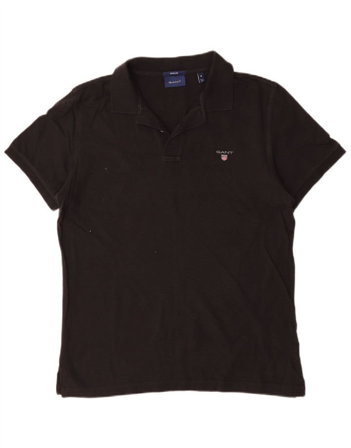 Gant Polo Regular Homme Noir Moyen Coton