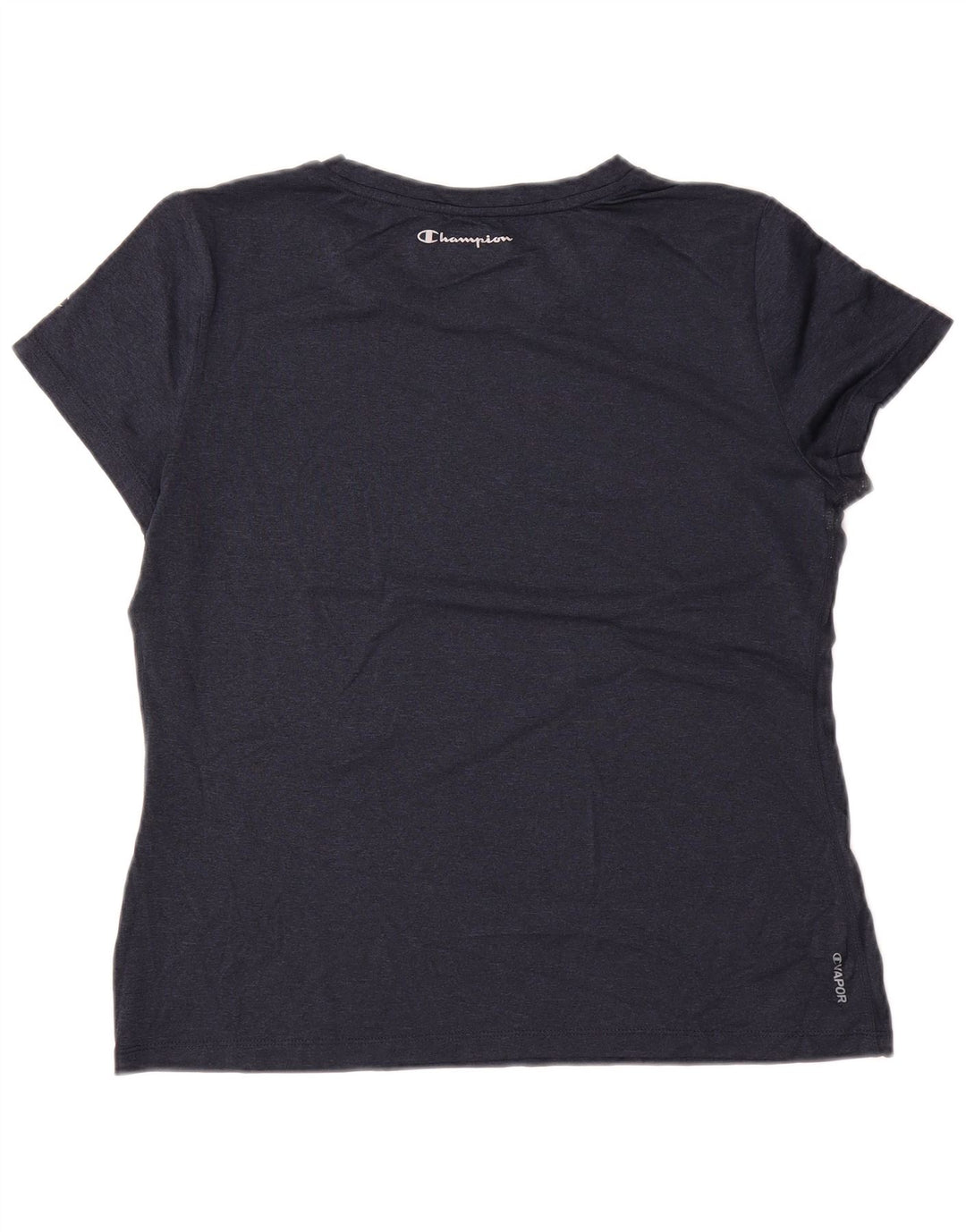 CHAMPION T-Shirt Graphique Femme UK 14 Bleu Marine Moyen