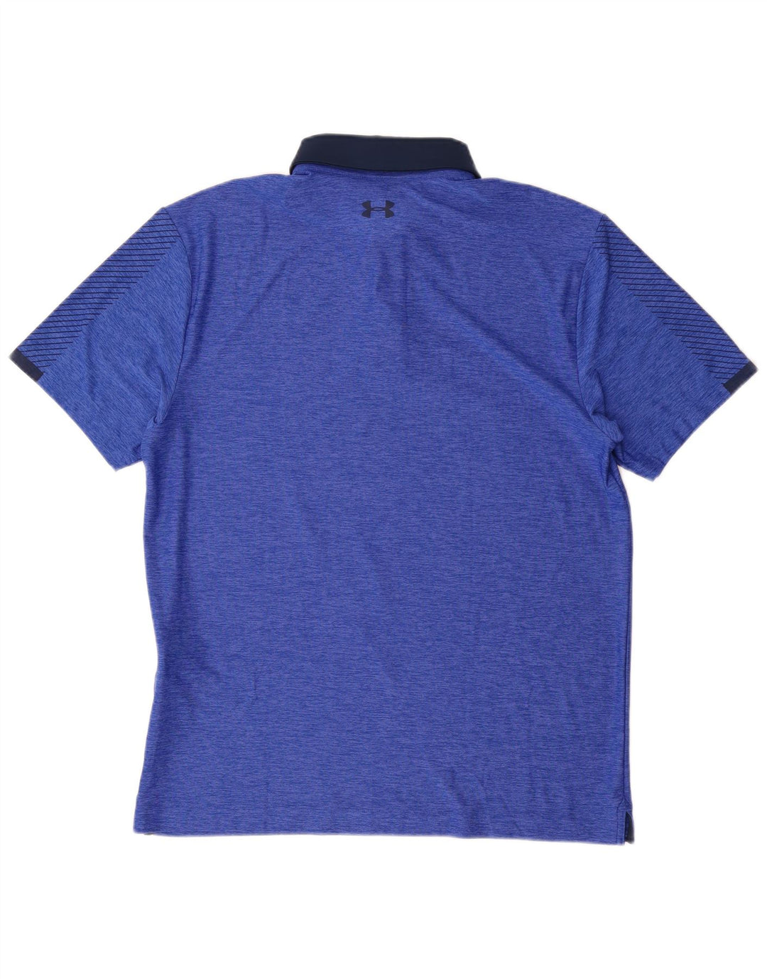 Under Armour Polo Heat Gear Homme Bleu Moyen Polyester Colorblock