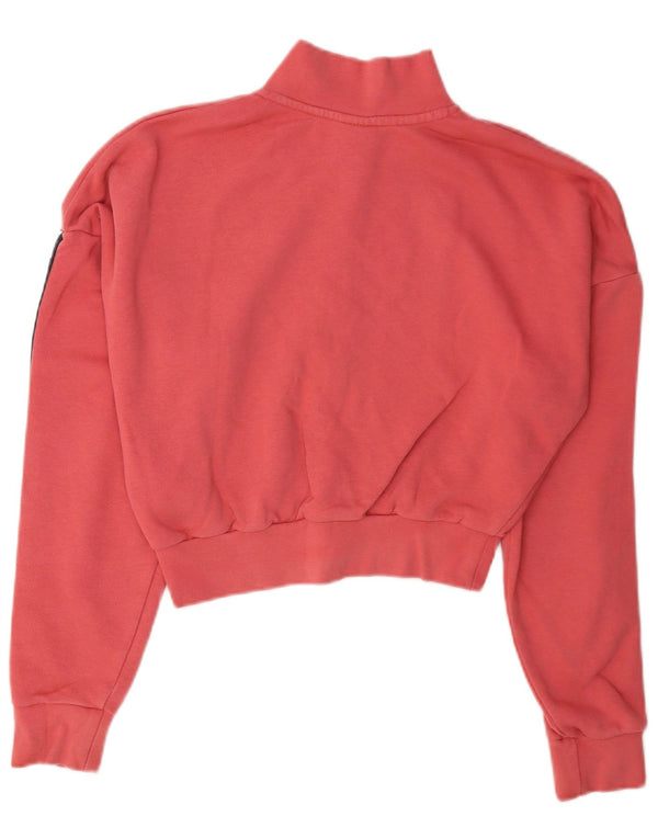 Nike Sweat-shirt court surdimensionné pour femme UK 6 XS Rose Colourblock