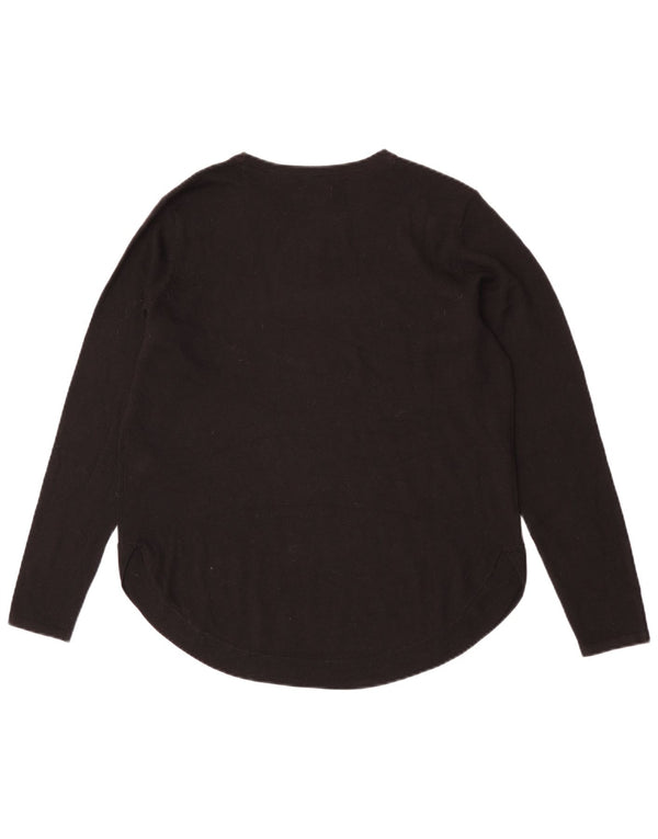 Fat Face Pull col bateau pour femme UK 12 Medium Noir Polyester