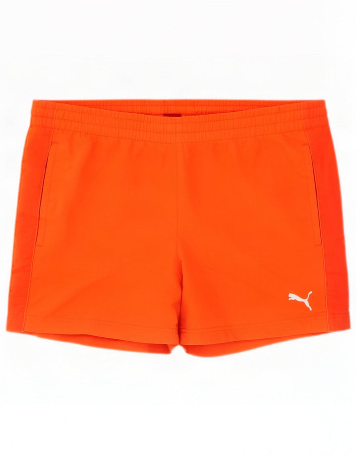 Puma Short de bain homme petit orange