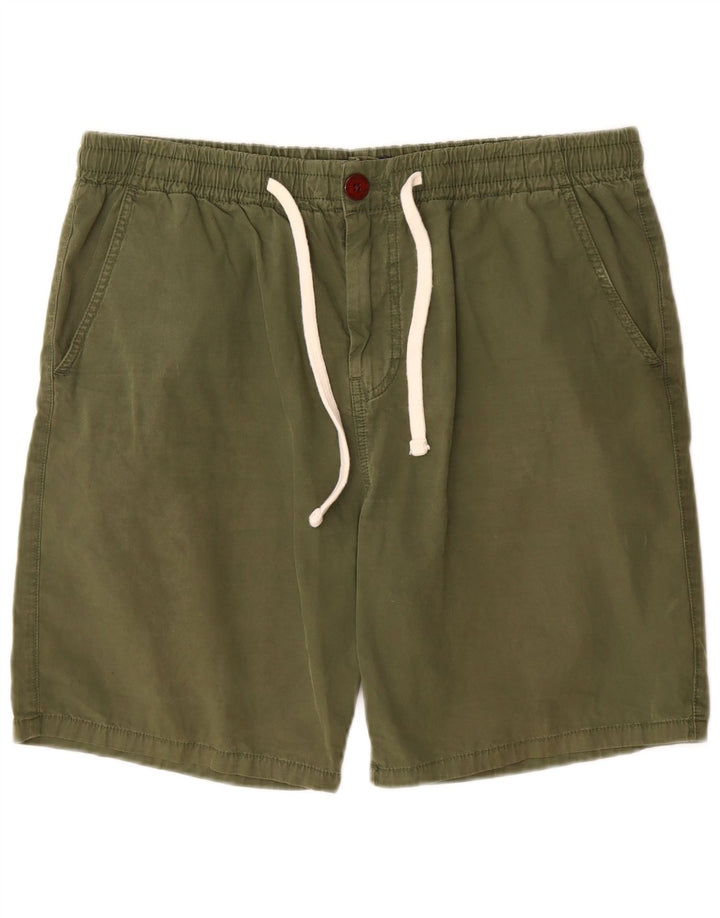 Superdry Short Chino Homme Large W34 Kaki Coton
