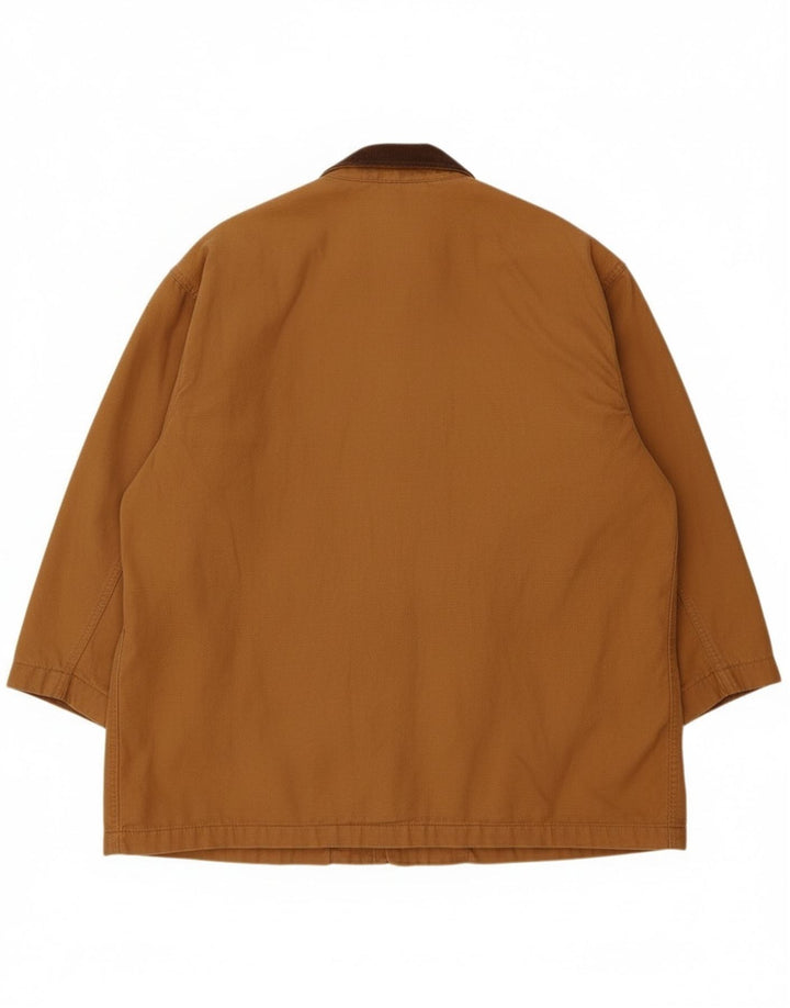 Orvis Veste utilitaire pour homme UK 44 2XL Marron Coton
