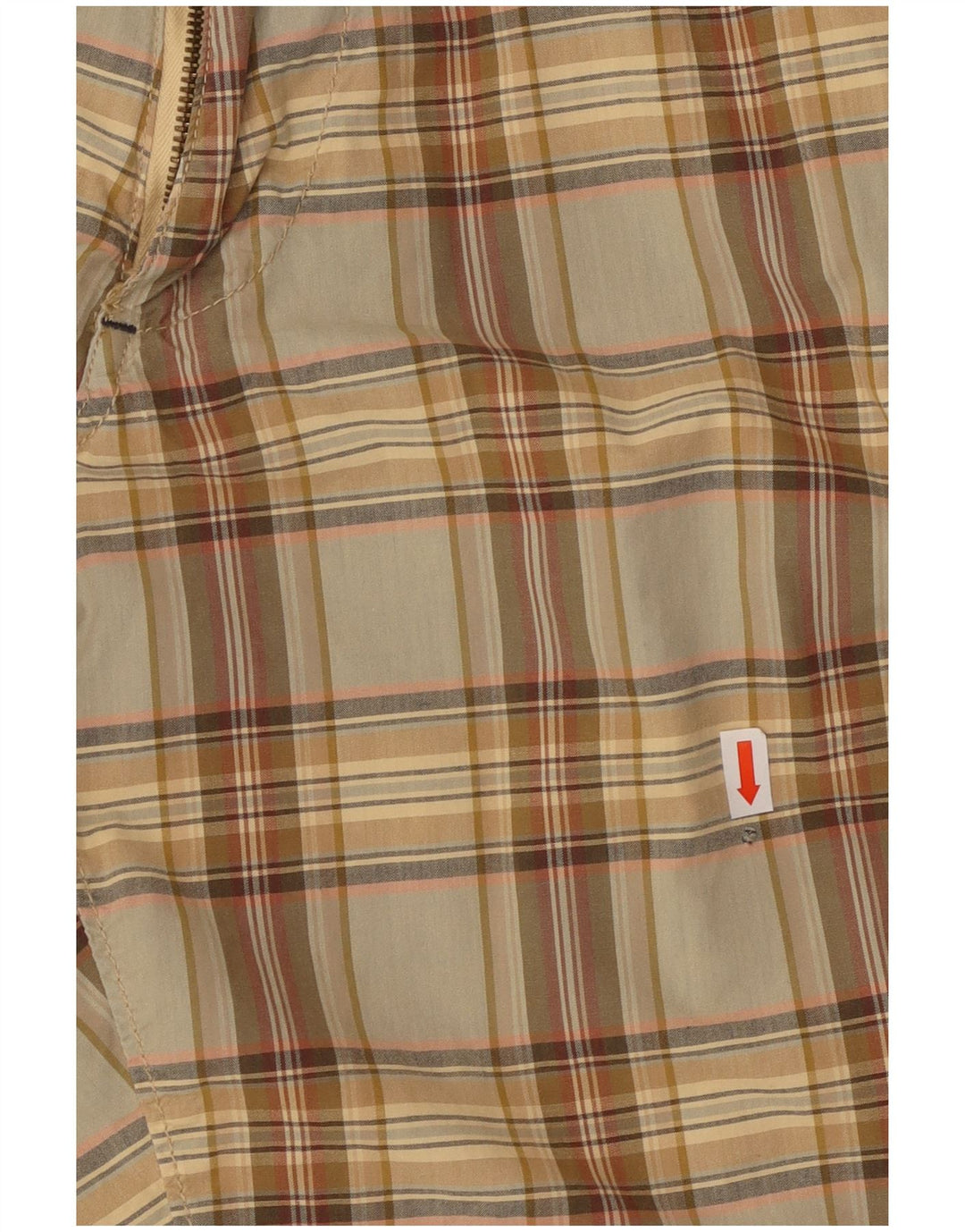 Marlboro Classics Short cargo pour homme W38 XL en coton à carreaux vert