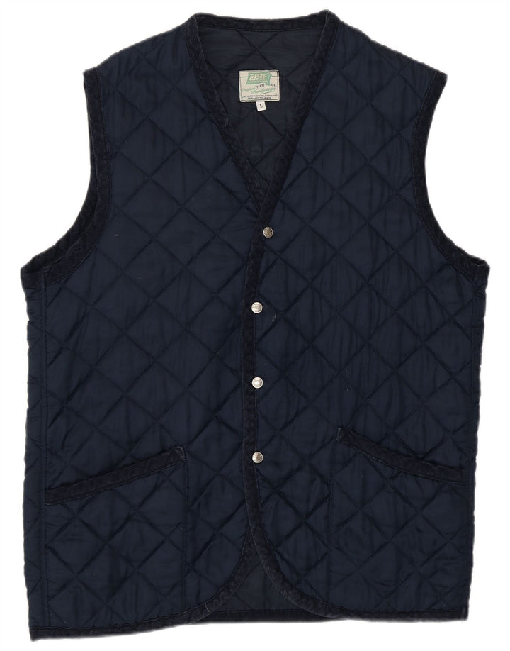 Rifle Veste matelassée pour homme UK 40 Large Bleu marine