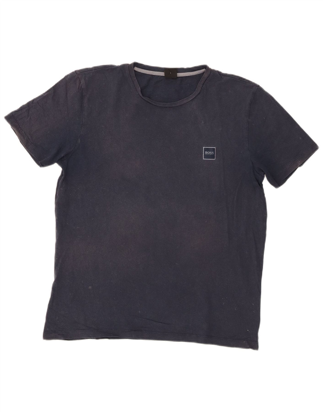 Hugo Boss T-Shirt pour hommes, haut grand, bleu marine