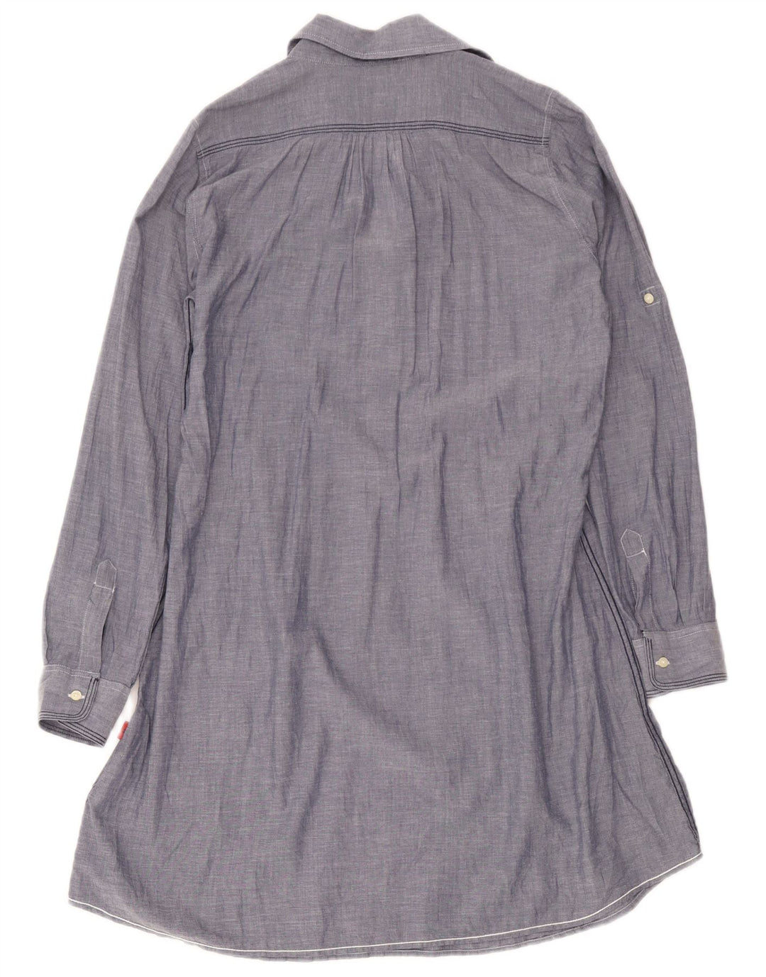 Kappa Robe chemise pull pour femme UK 14 Bleu moyen Coton
