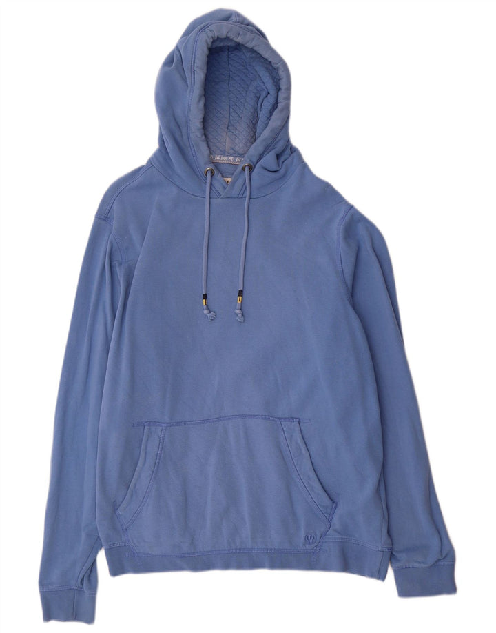 Fat Face Pull à capuche pour homme en coton bleu Taille L