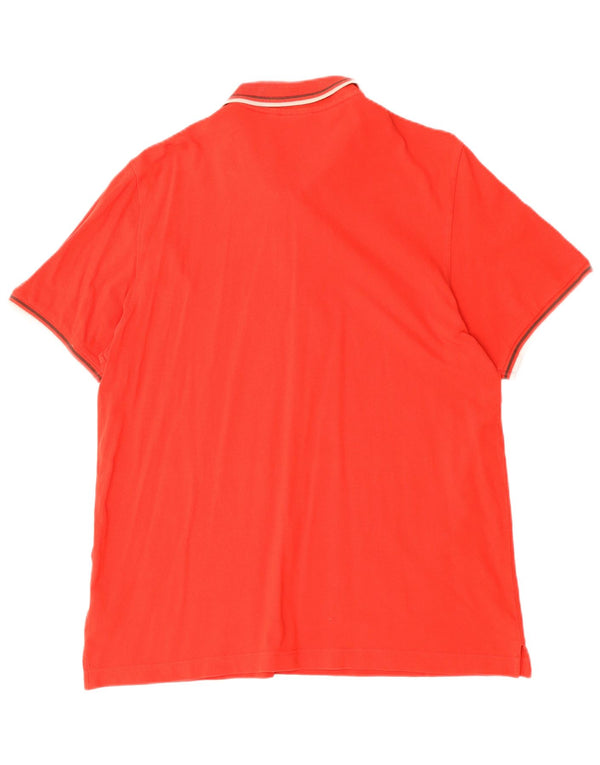 Lotto Polo Homme UK 44/46 2XL Rouge Coton