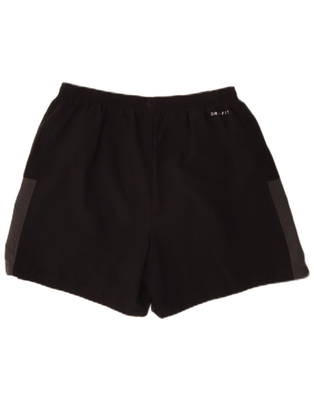 Nike Short de sport Dri Fit pour homme en polyester color block noir moyen