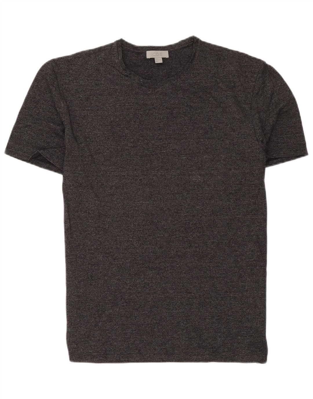 Cos T-Shirt Homme Gris Moyen Moucheté Coton