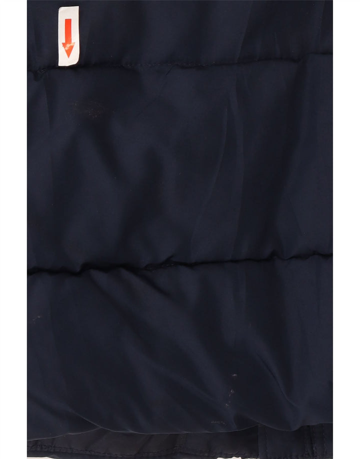 Gap Garçons Regular Fit Gilet Rembourré 13-14 ans 2XL Bleu Marine Polyester